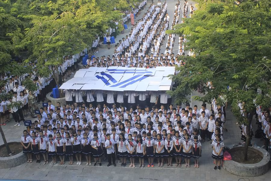 Truyền thống trường Lương Thế Vinh thể hiện qua hình ảnh