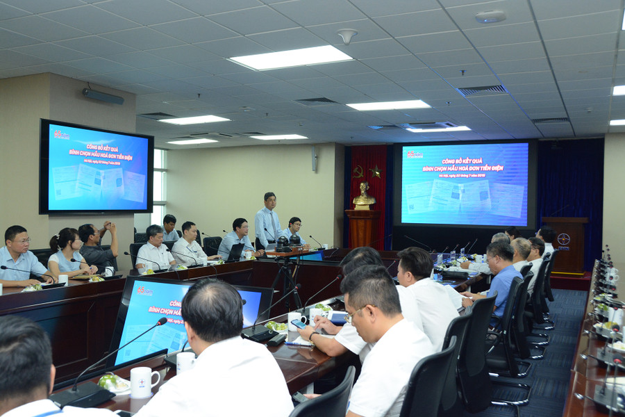 EVN công bố kết quả bình chọn mẫu hóa đơn mới vào ngày 22/7