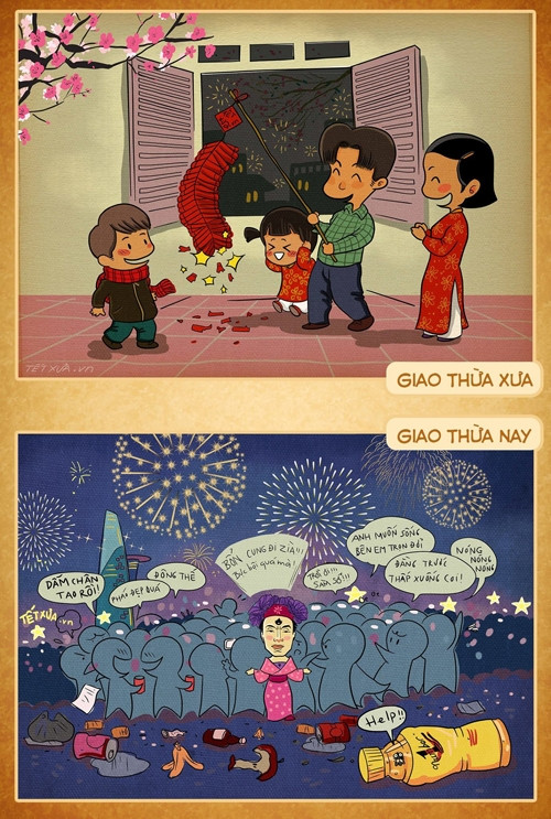 Giờ còn được bao nhiêu người ở nhà đón giao thừa? Giờ còn được bao nhiêu người ở nhà đón giao thừa?