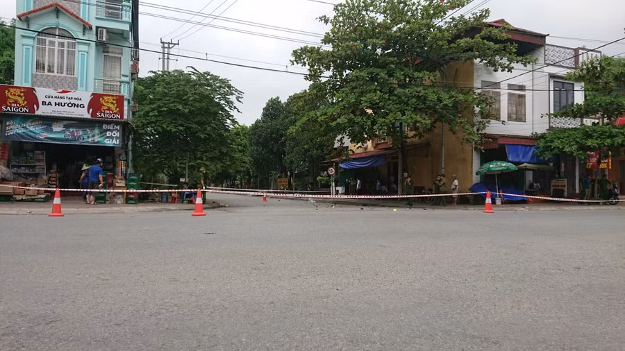 Khu vực xảy ra vụ "hỗn chiến". 