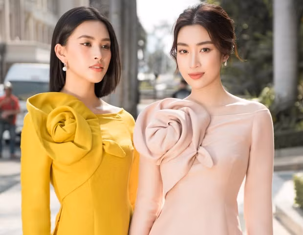 Hoa hậu Đỗ Mỹ Linh vừa trình làng Bộ sưu tập áo dài Tết.