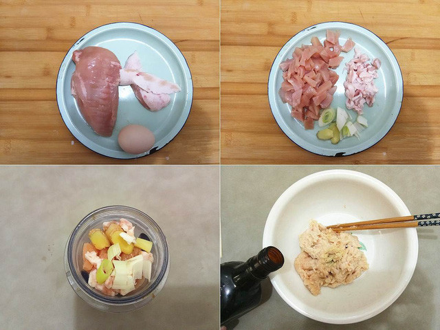 Đổi món với chả gà chiên giòn ảnh 1 Bước 1