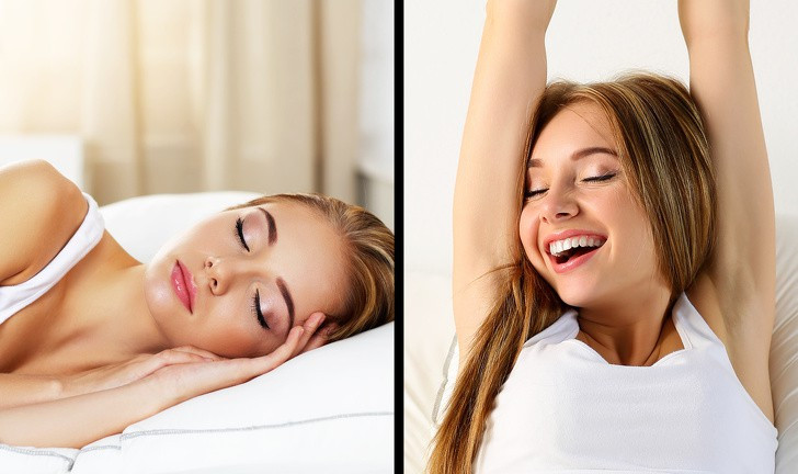 Nằm nghiêng khi ngủ rất dễ có nếp nhăn trên mặt, ngực chảy xệ, làm ngay một vài điều đơn giản này để khắc phục