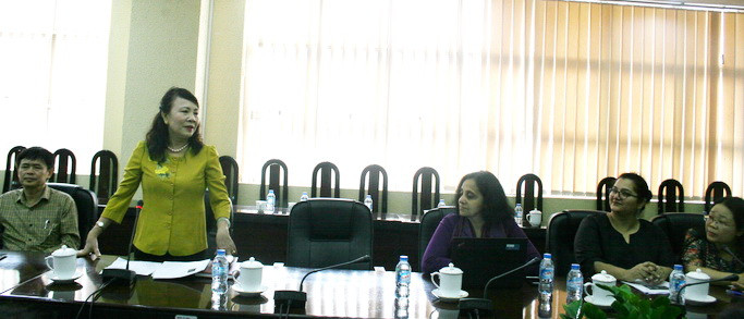 Thứ trưởng Nguyễn Thị nghĩa phát biểu khai mạc