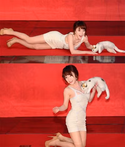 Đỏ mặt với các kiểu tạo dáng phản cảm của sao châu Á - ảnh 10