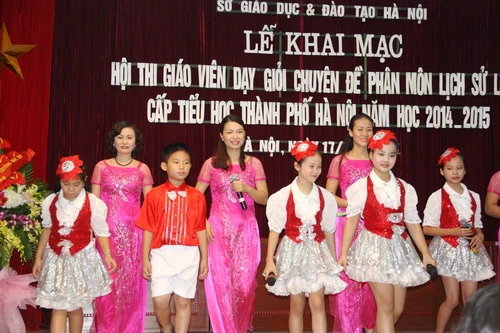 Hà Nội: Khai mạc Hội thi GV dạy giỏi chuyên đề phân môn Lịch sử lớp 5