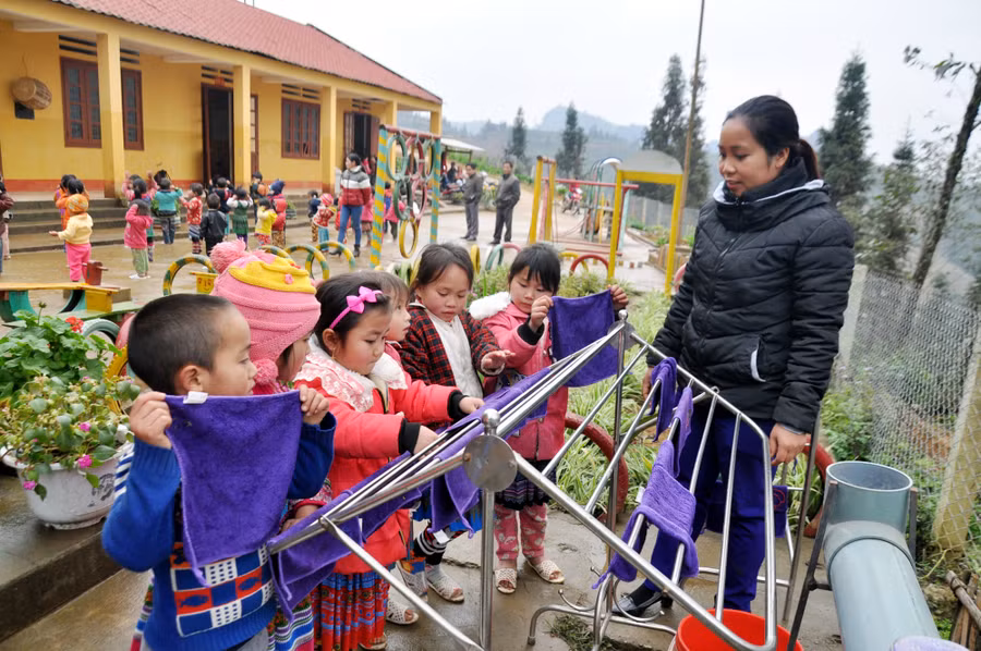 Những ngôi trường xanh trên vùng cao Si Ma Cai