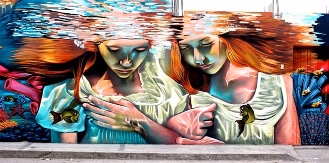 Ngắm nhìn những bức tranh tường 3D chân thực khắp nơi trên thế giới ảnh 7