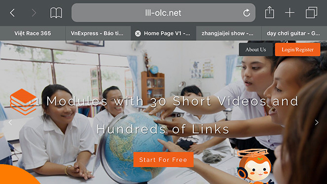 Nội dung khóa học được phát triển thành 11 mô-đun có tính tương tác cao Nội dung khóa học được phát triển thành 11 mô-đun có tính tương tác cao