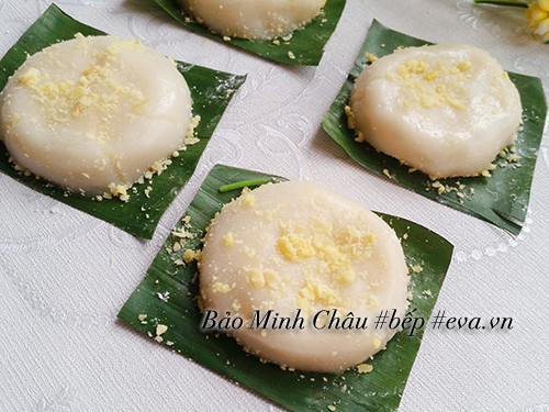 Bánh giầy đậu xanh dẻo ngon cho ngày giỗ Tổ Banh giay dau xanh deo ngon cho ngay gio To