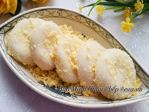 Bánh giầy đậu xanh dẻo ngon cho ngày giỗ Tổ Banh giay dau xanh deo ngon cho ngay gio To