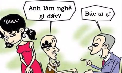 Ông bố choáng với nghề của con rể tương lai