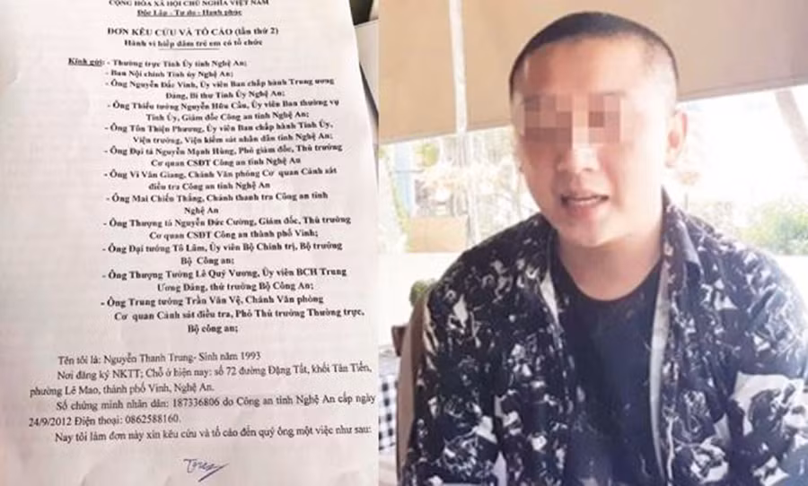 Nguyễn Thanh Trung đã dựng nên câu chuyện con gái bị xâm hại tình dục