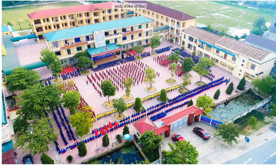 Ngôi trường không thuốc lá - Trường THPT Cẩm Bình.