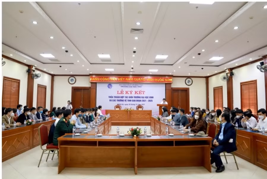 Toàn cảnh buổi lễ.