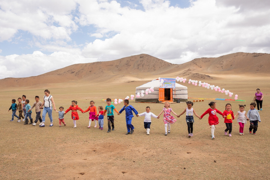 Kết hợp giữa học tập và vui chơi là cách giáo dục đổi mới ở Mông Cổ.