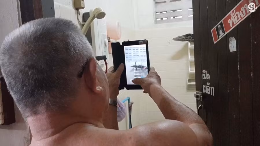 phat hien sinh vat gom ghiec khong lo trong phong tam hinh anh 3