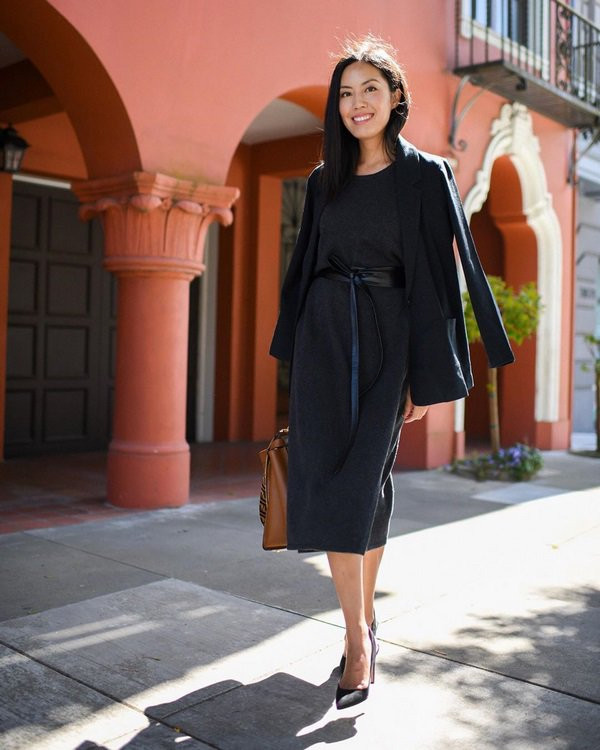 3 cách lựa chọn váy liền đi làm giúp chị em ghi điểm 10 trong mắt đồng nghiệp ảnh 12 3 tieu chi lua chon vay lien di lam giup chi em ghi tron diem 10 trong mat dong nghiep - 13