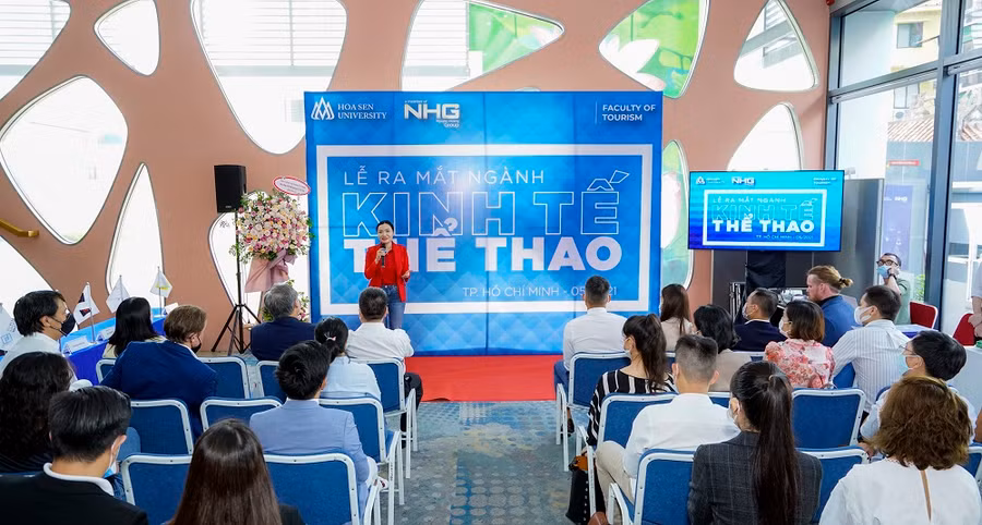 Trường ĐH Hoa Sen là đơn vị tiên phong trong tuyển sinh và đào tạo ngành Kinh tế thể thao