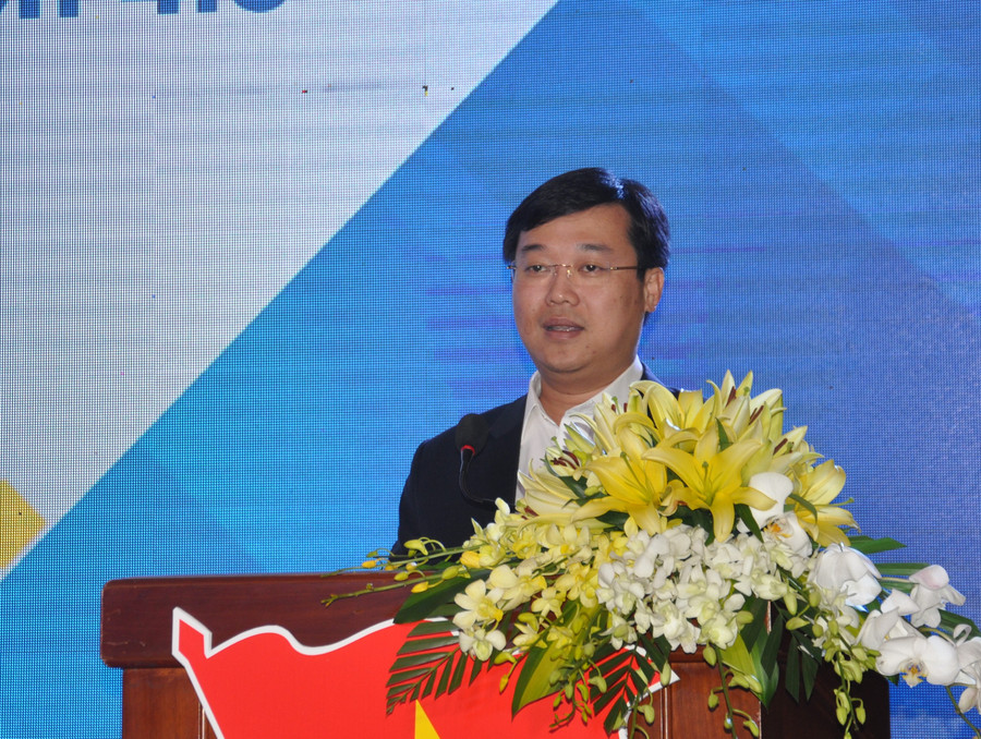 Ông Lê Quốc Phong phát biểu nghi nhận những kết quả của Diễn đàn.