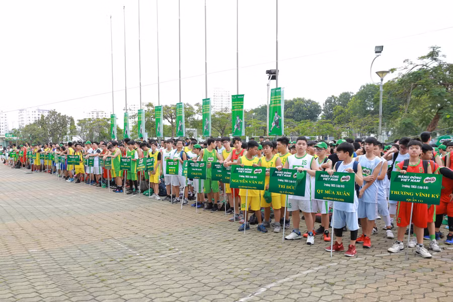 89 trường Tiểu học, THCS, THPT trên địa bàn Tp. HCM dự giải