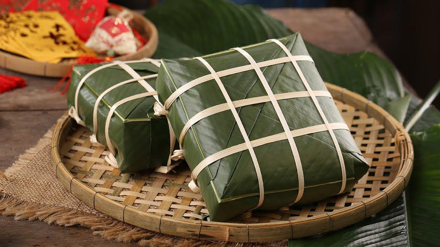 thoi tiet ngay tet am ap va day la cach bao quan banh chung khong thiu, moc hong - 1