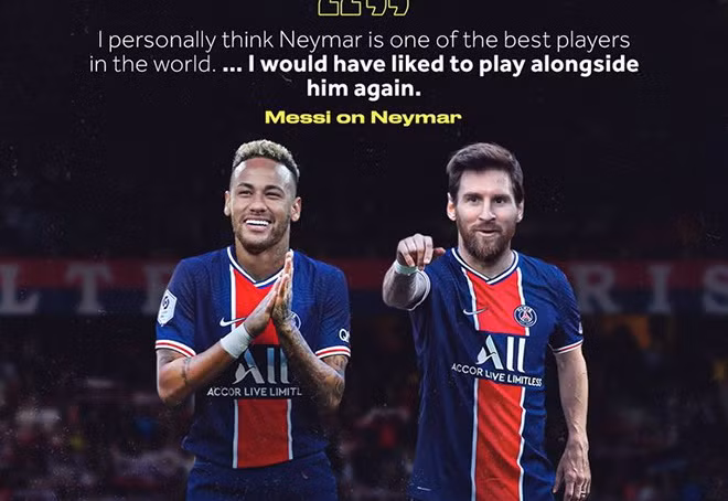 Liệu Messi có gia nhập PSG để tái hợp cùng Neymar?