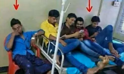 Khi hội bạn thân đi thăm bệnh