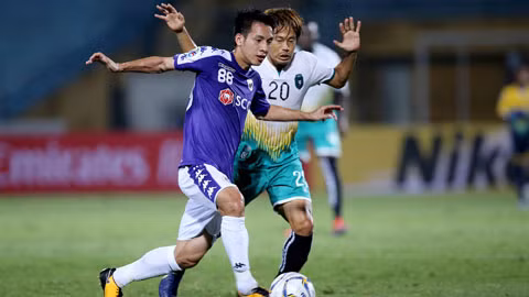 Hà Nội FC có trận đấu đầy nỗ lực trước Yangon United
