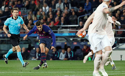 Siêu phẩm cửa lòng của Coutinho Siêu phẩm cửa lòng của Coutinho