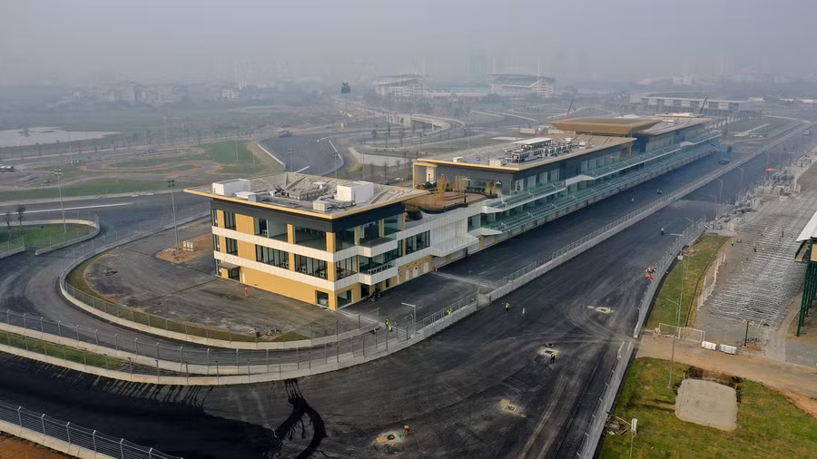 Đường đua F1 Hà Nội một tháng trước khi bàn giao
