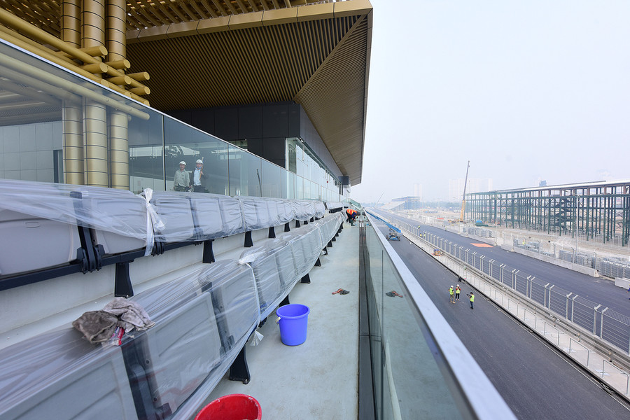 Đường đua F1 Hà Nội một tháng trước khi bàn giao ảnh 12 Đường đua F1 Hà Nội một tháng trước khi bàn giao