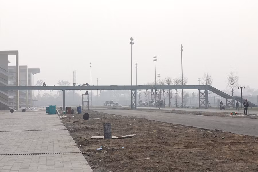 Đường đua F1 Hà Nội một tháng trước khi bàn giao