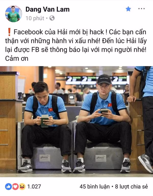 Vì sao các cầu thủ đội tuyển Việt Nam trở thành mục tiêu mới của hacker?