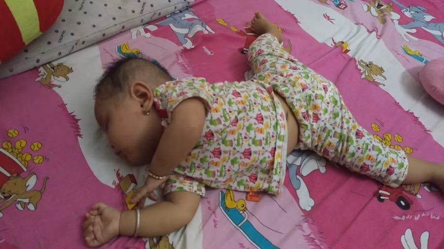 Đây gọi là dáng ngủ 