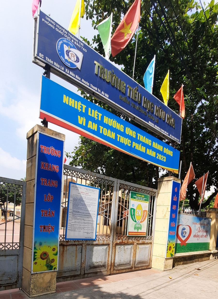 Năm học 2023-2024, Trường Tiểu học Hữu Hòa có 7 lớp 1. Năm học 2023-2024, Trường Tiểu học Hữu Hòa có 7 lớp 1.