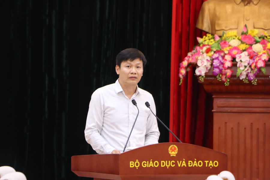 Ông Nguyễn Thanh Đề - Vụ trưởng Vụ Giáo dục thể chất, Bộ GD&amp;ĐT.