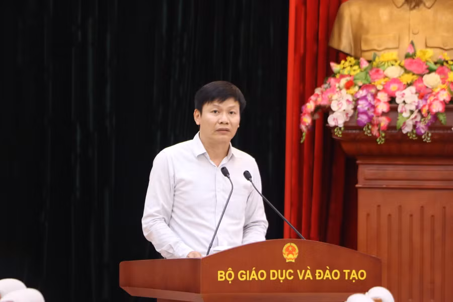 Ông Nguyễn Thanh Đề - Vụ trưởng Vụ Giáo dục thể chất, Bộ GD&amp;ĐT.