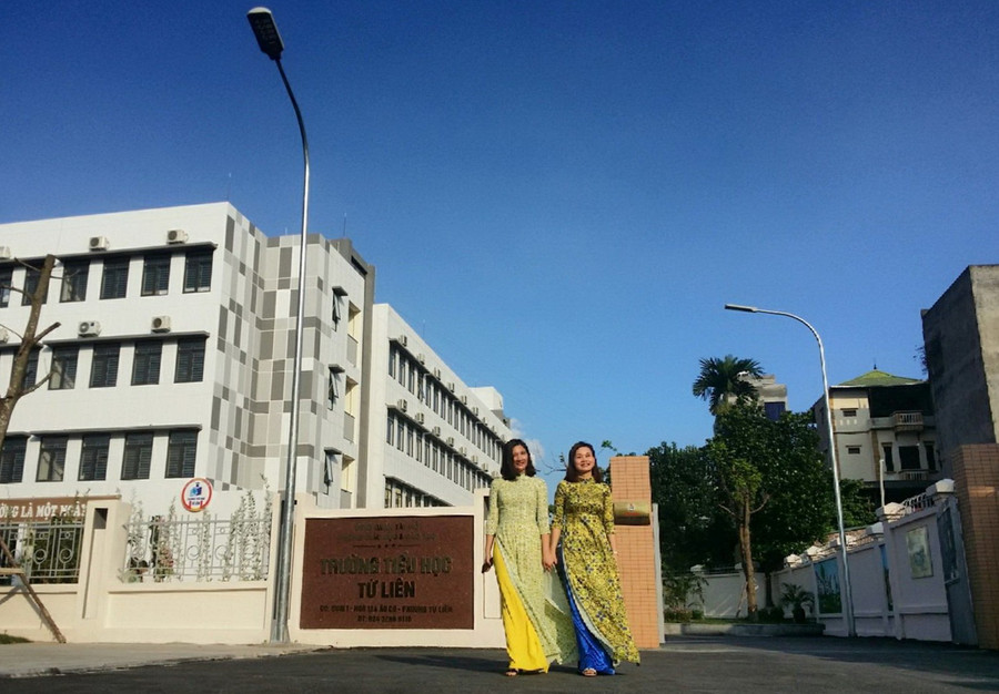 Những ngôi trường khang trang được đầu tư xây dựng trên “đất vàng” ngay giữa Thủ đô. Ảnh: Việt Cường Những ngôi trường khang trang được đầu tư xây dựng trên “đất vàng” ngay giữa Thủ đô. Ảnh: Việt Cường