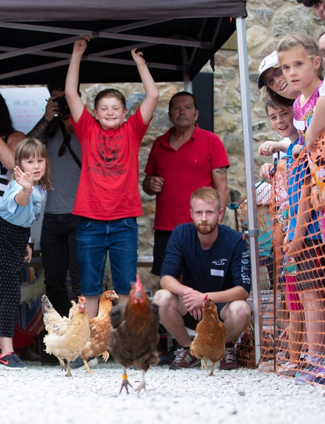 Xem gà “so găng” tại giải vô địch đua gà mái thế giới ảnh 8