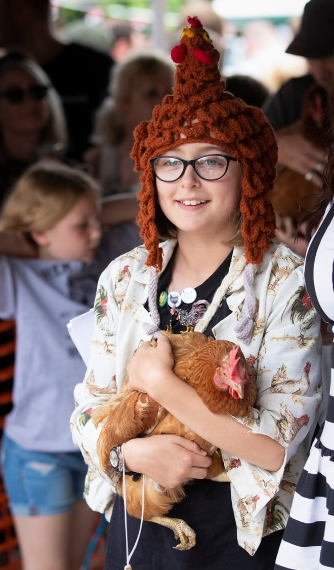 Xem gà “so găng” tại giải vô địch đua gà mái thế giới ảnh 2