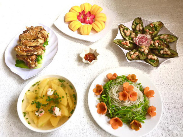 Thực đơn 40 mâm cơm “nổi như cồn” trên MXH vì quá đẹp mắt ngon miệng ảnh 16