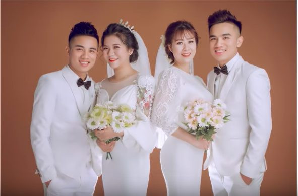 2 anh em Hoàng và Lâm rất giống nhau về ngoại hình.