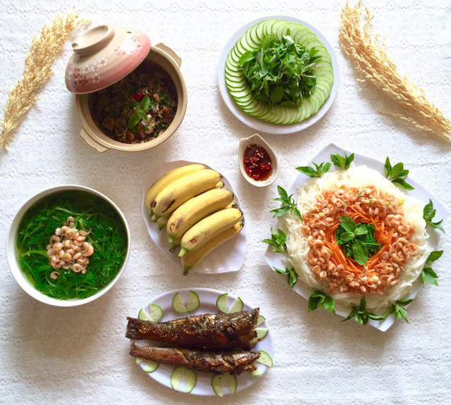 Thực đơn 40 mâm cơm “nổi như cồn” trên MXH vì quá đẹp mắt ngon miệng ảnh 6