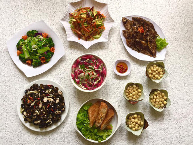 Thực đơn 40 mâm cơm “nổi như cồn” trên MXH vì quá đẹp mắt ngon miệng ảnh 10