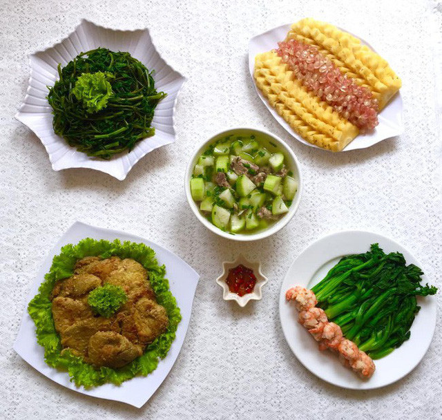 Thực đơn 40 mâm cơm “nổi như cồn” trên MXH vì quá đẹp mắt ngon miệng ảnh 7