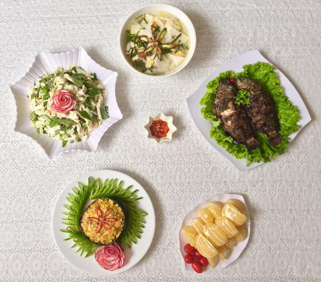 Thực đơn 40 mâm cơm “nổi như cồn” trên MXH vì quá đẹp mắt ngon miệng ảnh 20