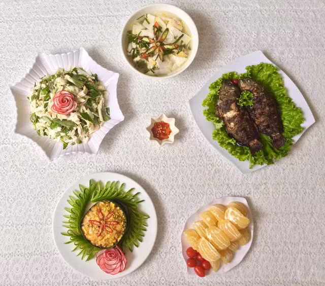 Thực đơn 40 mâm cơm “nổi như cồn” trên MXH vì quá đẹp mắt ngon miệng ảnh 20