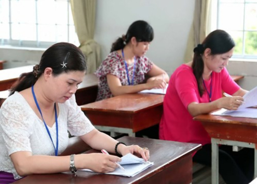 Các địa phương rốt ráo trong tổ chức công tác chấm thi Các địa phương rốt ráo trong tổ chức công tác chấm thi