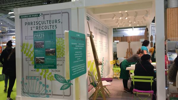 Gian hàng giới thiệu trang web Vegetalisons.Paris tại Hội chợ Nông Nghiệp 2018 Gian hàng giới thiệu trang web Vegetalisons.Paris tại Hội chợ Nông Nghiệp 2018